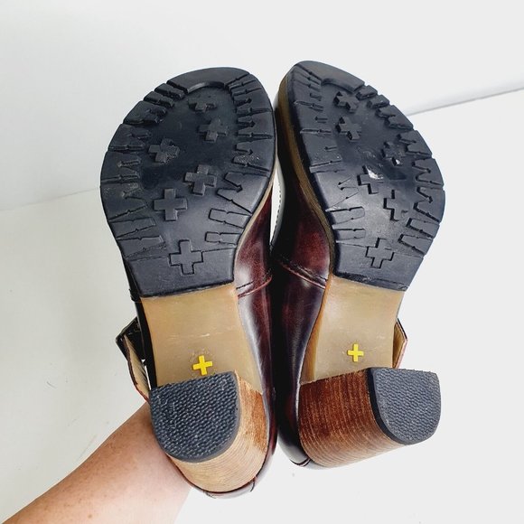 Dr Martens Diva Marlena 8 UK 10 US Leather High Heel Shoes Cherry Red RARE - Picture 11 of 12